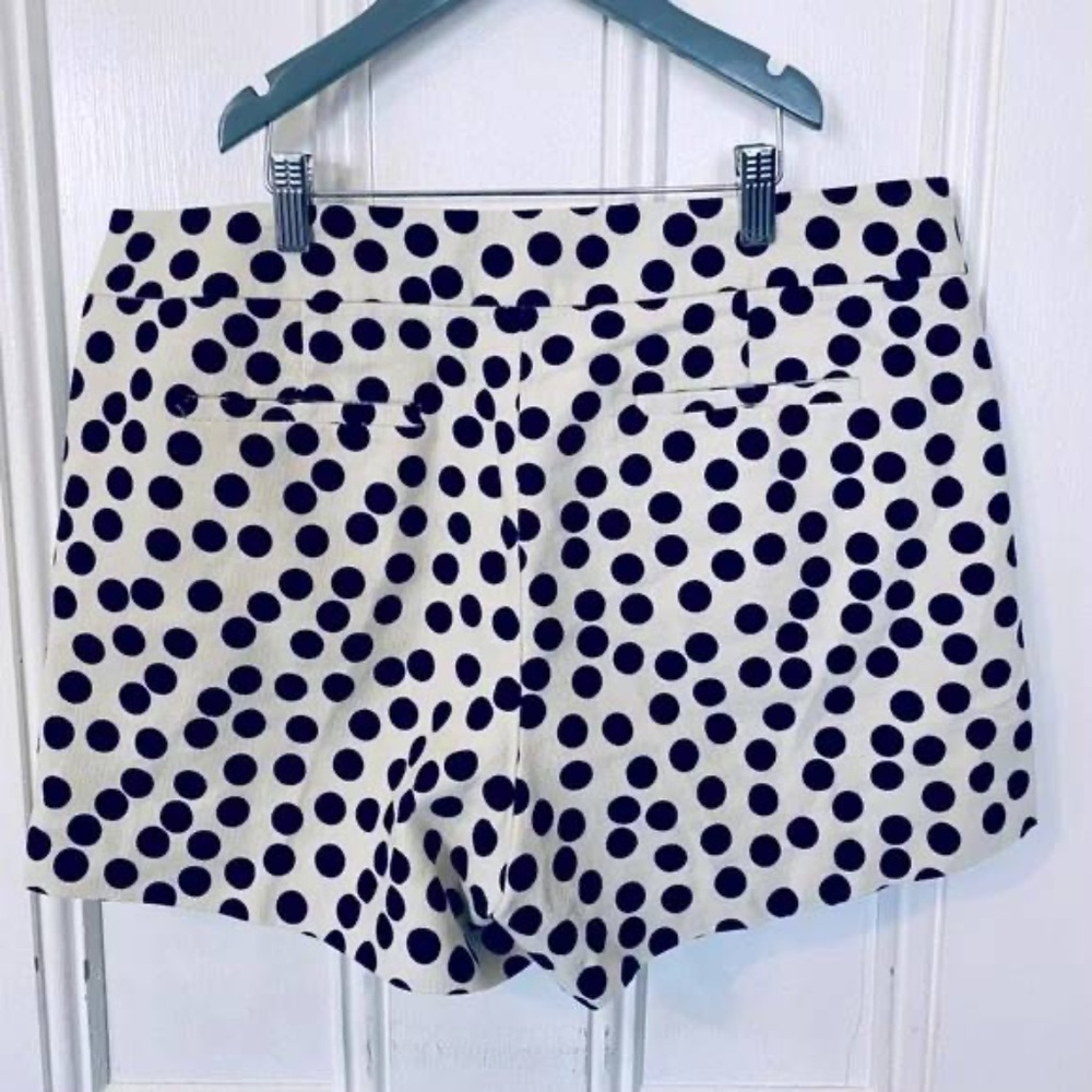 J-crew- high waisted pleated shorts.